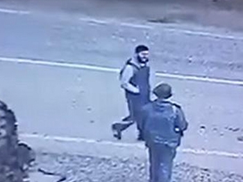 Появилось видео со взрывом смертника в Чечне фото