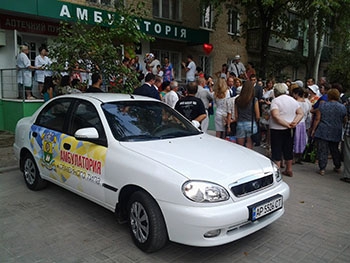 В Мелитополе открытие амбулатории подгадали в визиту главы области фото