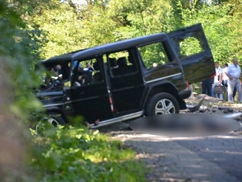 Взрыв внедорожника во Львовской области: назван заказчик авторитета фото