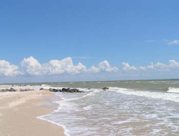 Вода в Азовском море достигла рекордного уровня солености фото