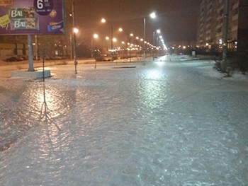 Запорожский мэр вынес выговор главам районов за каток на улицах фото