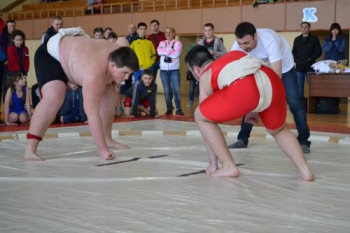 В Энергодаре прошел чемпионат области по сумо фото