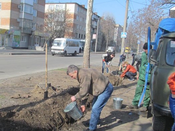 В Мелитополе стартовали субботники фото