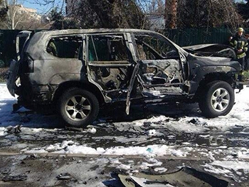 В Мариуполе подорвали полковника СБУ фото