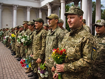 Батальон под командованием мелитопольца-орденоносца вышел на ротацию фото