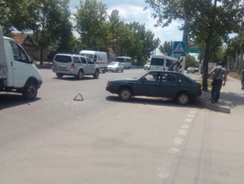 На главном проспекте Мелитополя снова произошла авария фото