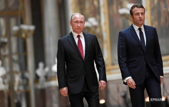 Украинский вопрос на встрече Маркона и Путина фото