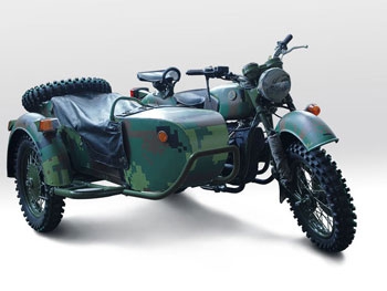 В Киеве представили прототип боевого мотоцикла фото