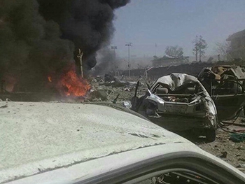 В Кабуле произошел теракт в дипломатическом квартале фото
