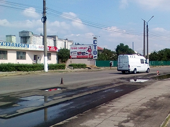 В соцсетях возмущены мелитопольскими дорогами фото