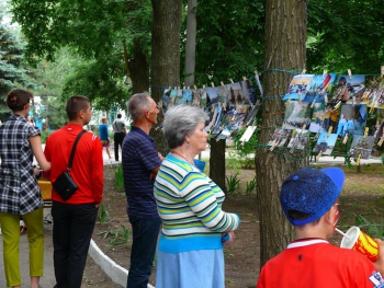 Мелитопольцам в парке рассказывали об Азове фото