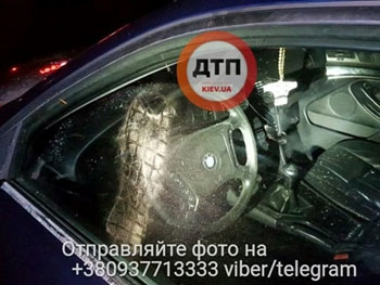 В Киеве обстреляли авто и похитили человека фото