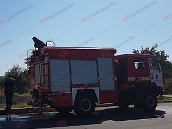 В Бердянске чуть не взорвалась газовая заправка фото