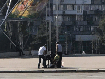 Запорожец заснял впечатляющую погоню полицейских за преступником, — ВИДЕО фото