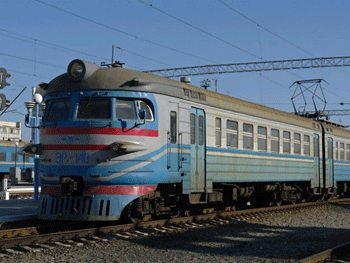 Остановке днепропетровской элетрички в Мелитополе быть фото