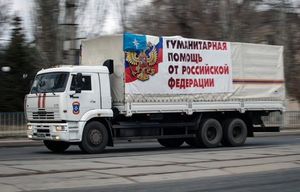 Разведка выяснила, что находилось в гумконвое из России фото