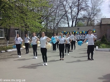 В медицинском колледже прошел здоровый флешмоб  фото