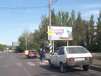 В Мелитополе на правила движения водителям плевать фото