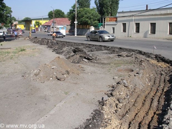 В Мелитополе начали подготовку к ремонту восточного въезда   фото