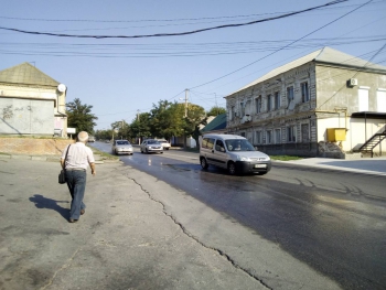 В Мелитополе в одном районе две коммунальных аварии фото