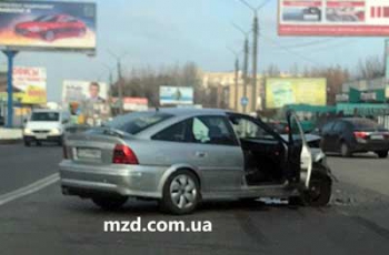 В Мелитополе ДТП с участием двух автомобилей с еврорегистрацией фото