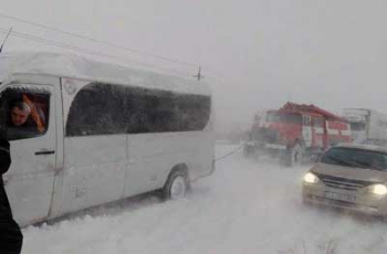 В Запорожье из-за непогоды отменили междугородные автобусные рейсы фото