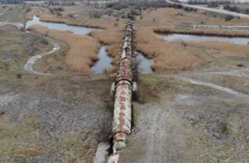 Диггеры Мелитополя показали заброшенный канал у реки Молочной  фото