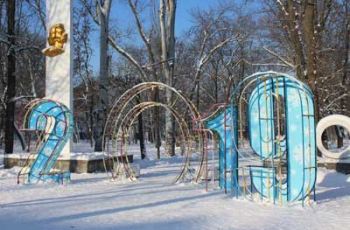 Зимний парк - место паломничества любителей фотосессий  фото