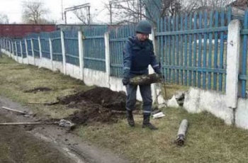 Под Мелитополем нашли снаряд фото