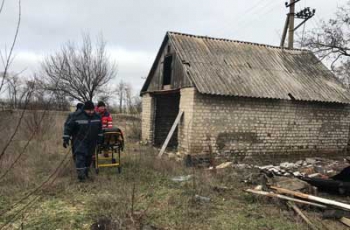 Житель Запорожской области погиб под завалами заброшенного дома фото