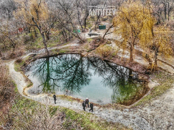 В сети показали, как выглядят Терпеньевские источники с высоты  фото