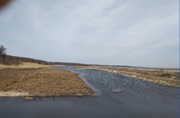 Вода постепенно наполняет Молочный лиман  фото