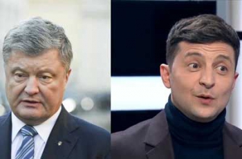 41% голосов Зеленского - не за него, а против Порошенко: опрос фото