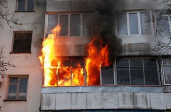 В Мелитополе на пожаре погиб мужчина (ОБНОВЛЕНО) фото