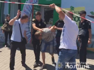 Захват заложников в Одессе  фото