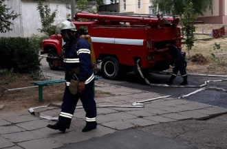 В Запорожской области во время пожара погиб мужчина фото