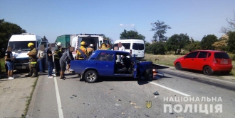 В полиции разобрались, кто устроил серьезное ДТП под Мелитополем фото