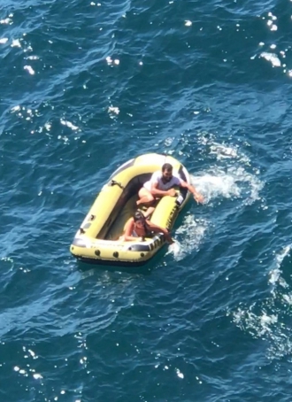 В Кирилловке детей на лодке унесло в море фото