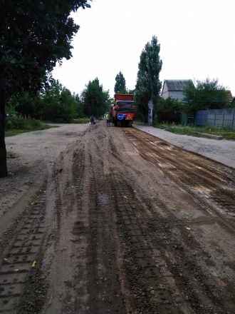 В Мелитополе приступили к ремонту еще одной далекой от центра улицы  фото