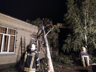 В Запорізькій області рятувальники ліквідували наслідки негоди (ВІДЕО) фото