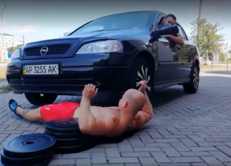 Мелитопольского спортсмена переехал автомобиль  фото