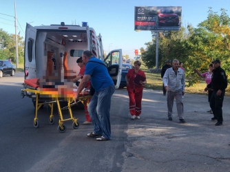 В Запорожской области легковушка сбила двух детей  фото