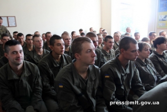 В Мелитополе Нацгвардия отмечает день рождения фото