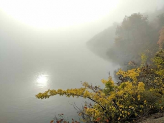 Запорожский фотограф снял осеннюю Бабурку во всей красе фото