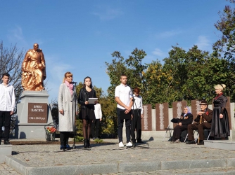 В самом большом селе вспоминали подвиг освободителей фото