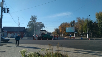 В Мелитополе перекрыт оживленный перекресток - предупредить забыли фото