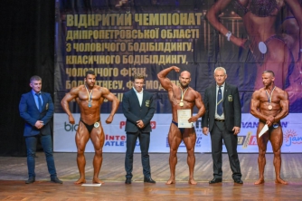 Спортсмен из Запорожской области стал вице-чемпионом по бодибилдингу  фото