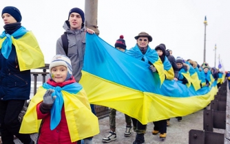 В Украине празднуют День Соборности фото