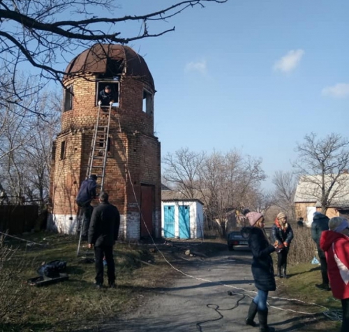 Под Запорожьем энтузиасты спасают 130-летнюю обсерваторию  фото