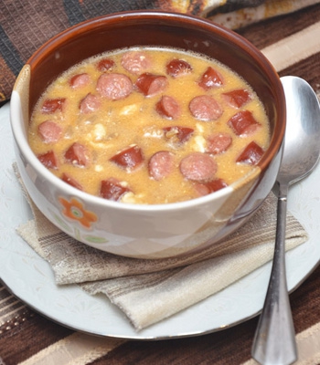 Рецепт дня: баварский пивной суп с сыром фото